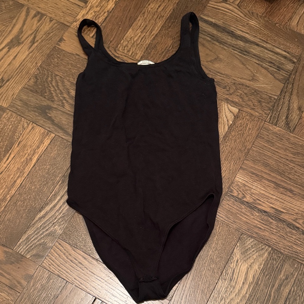 Wolford Women’s sleeveless  Black Bodysuit